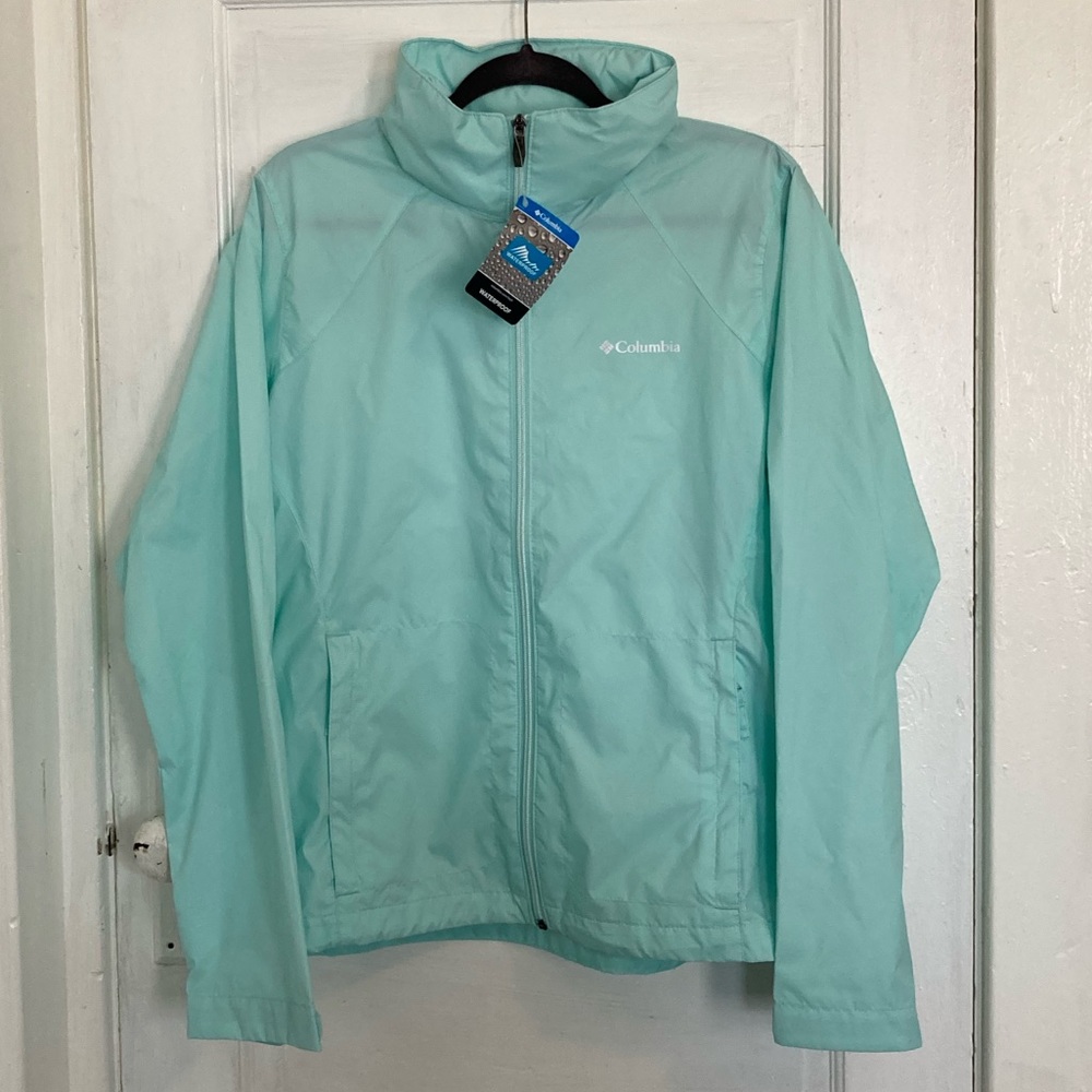 NWT Columbia Women’s Blue Switchback Windbreaker